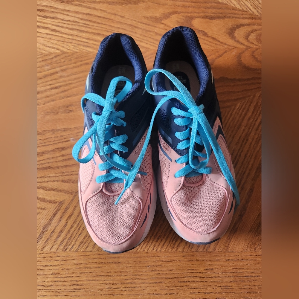 Kids Pink and Blue Athletic Shoes